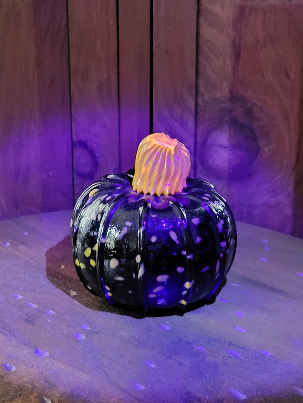 Glowy Glass Pumpkin
